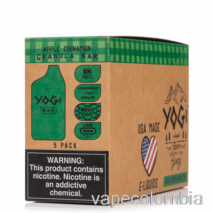 Kit Vape Completo [paquete De 5] Yogi Bar 8000 Desechable